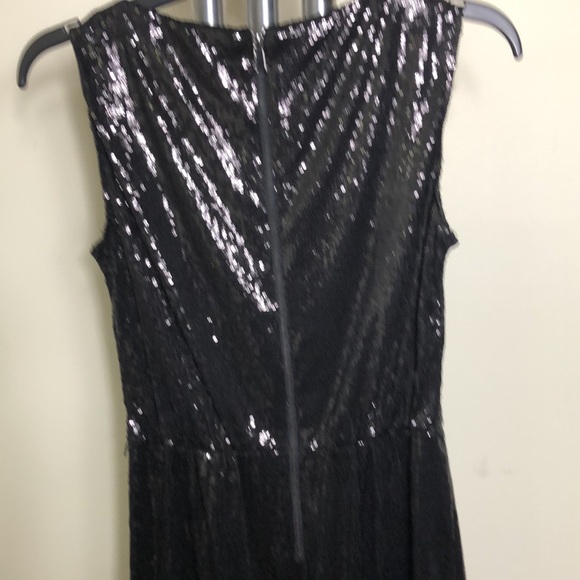 BLACK SEQUENCE Exposed back zipper. SIZE: 6 - Picture 10 of 10